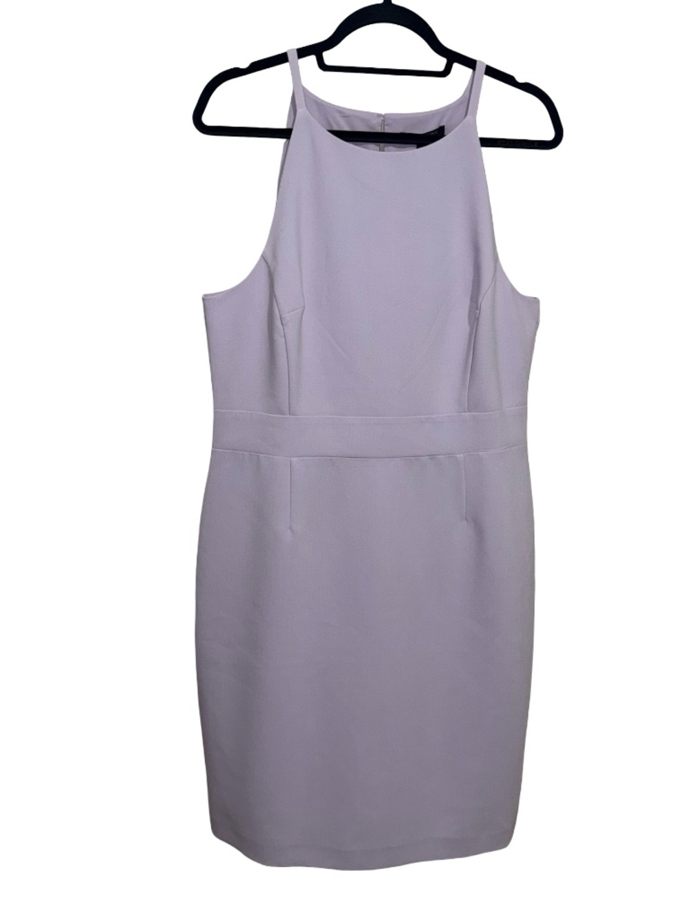 Banana Republic Factory Sheath Halter Lavender Dress Sz 14 NWT